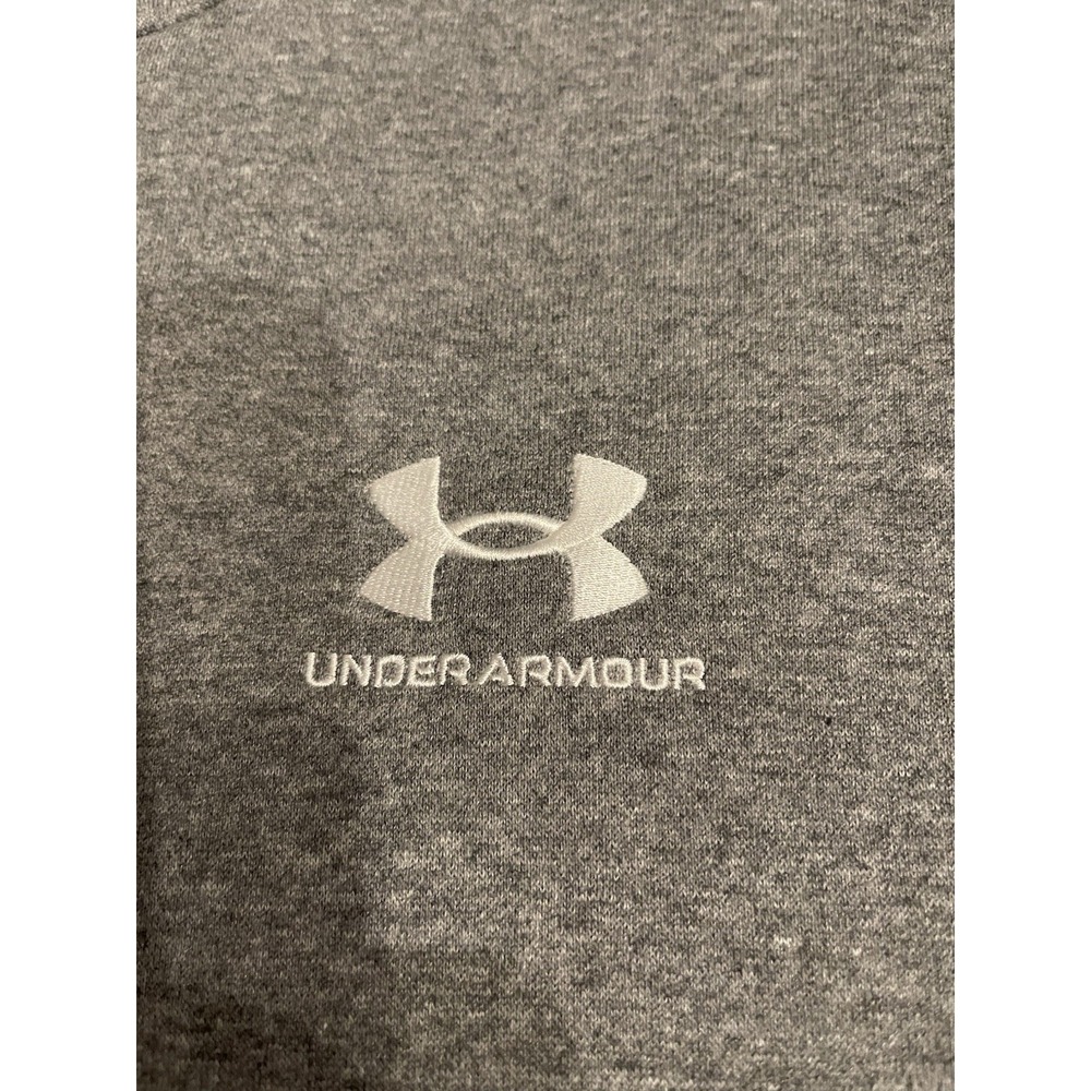Under Armour Men's UA Rival Terry Sleeveless Hoodie Black Size 2XL - Picture 5 of 6